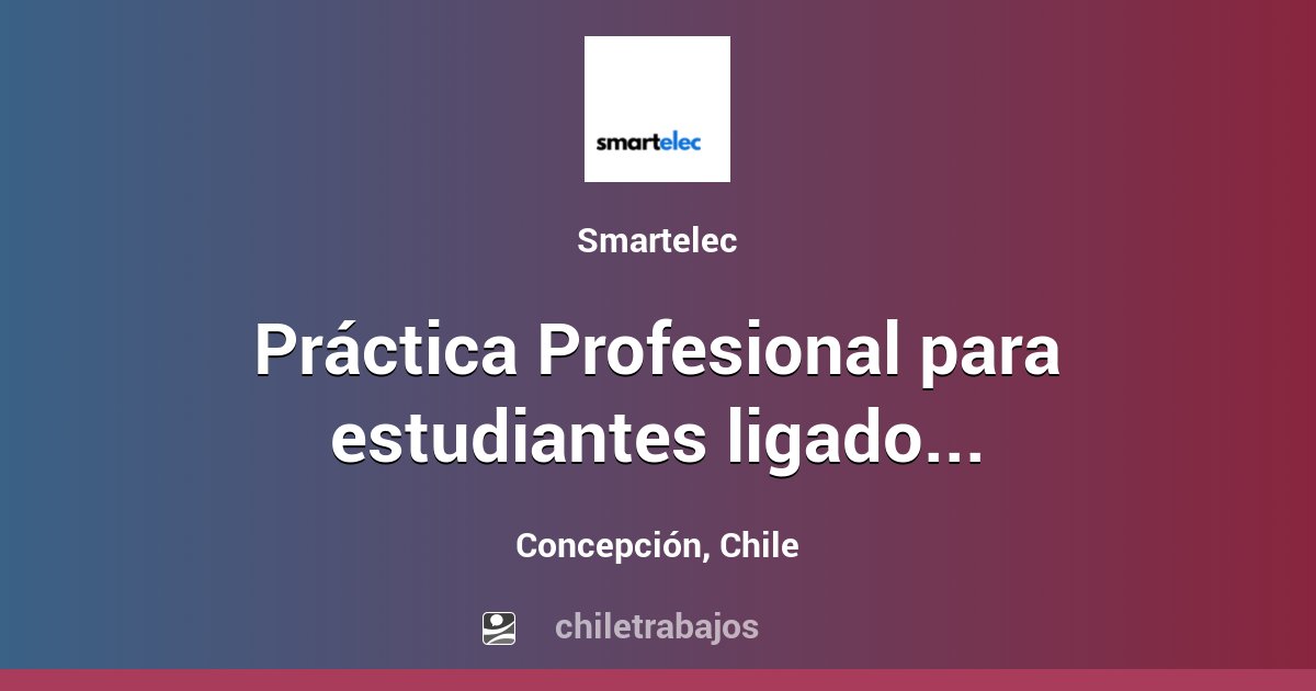 Práctica Profesional para estudiantes ligados al área de administración