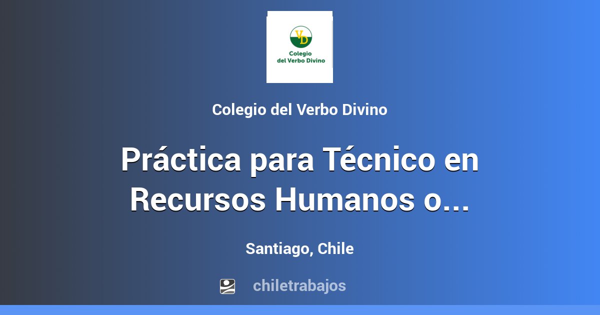 Práctica para Técnico en Recursos Humanos o Administración de Empresas